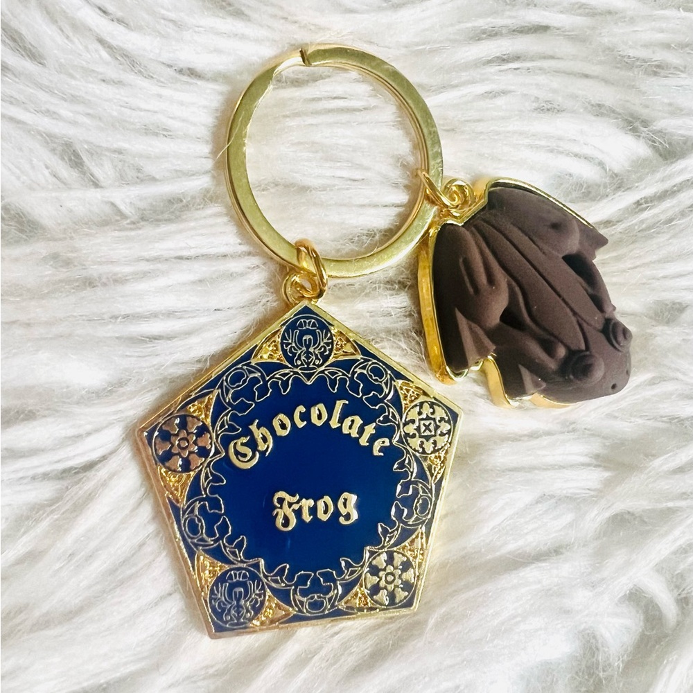 NEW Harry Potter Chocolate Frog Enamel Keychain - BACK IN STOCK